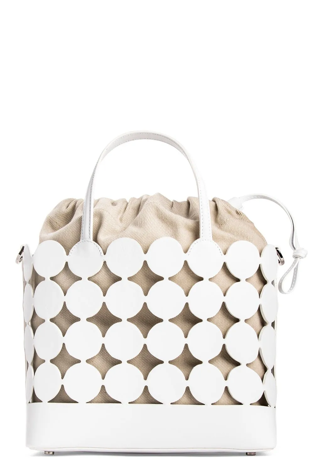 Bulles Bucket Bag - White Sand