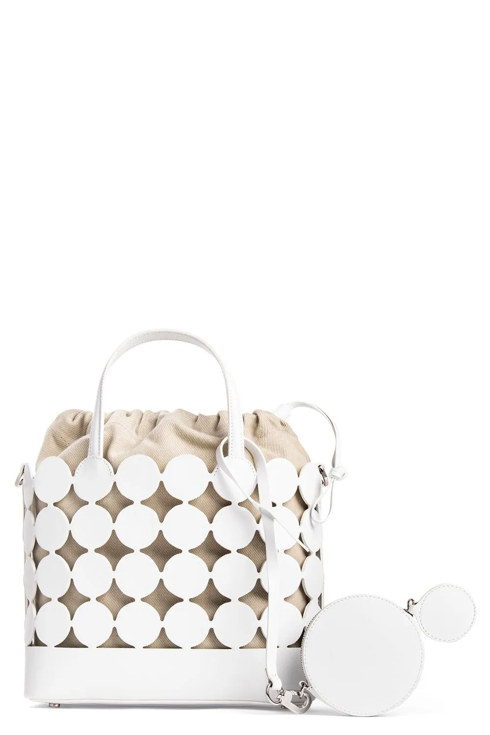 Bulles Bucket Bag - White Sand