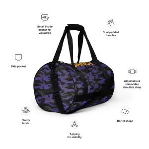 Camo gym bag