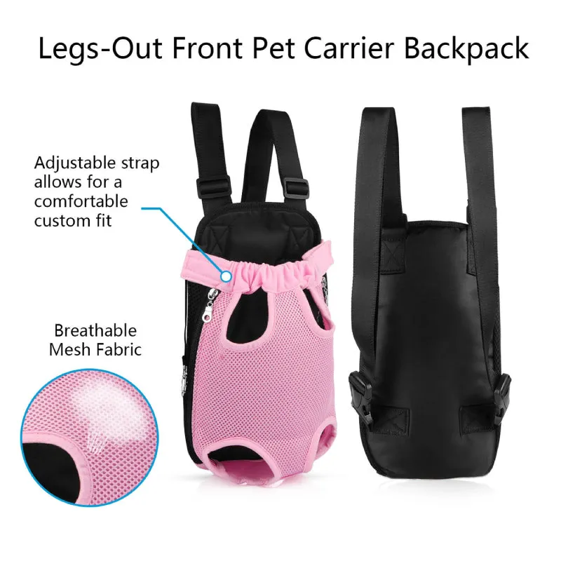 Carrier Backpack Adjustable Cat Dog Outdoor Travel Bag