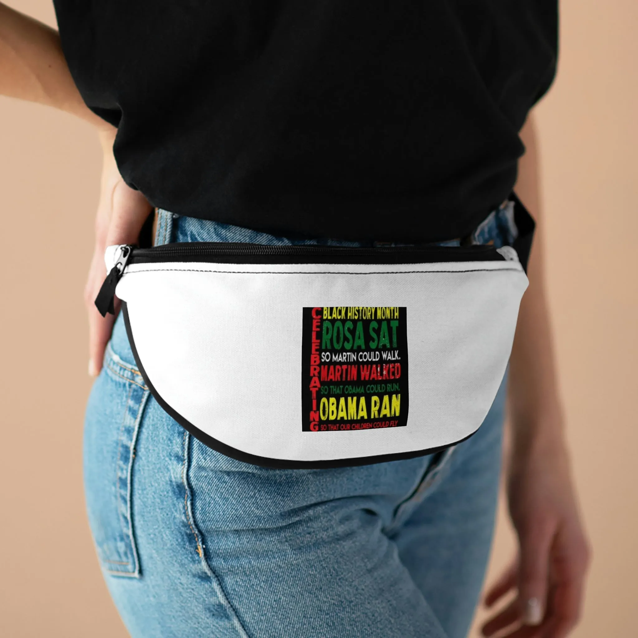 Celebrating Black History Month Fanny Pack