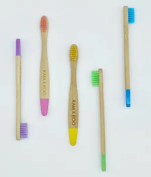 Children’s bamboo biodegradable toothbrushes