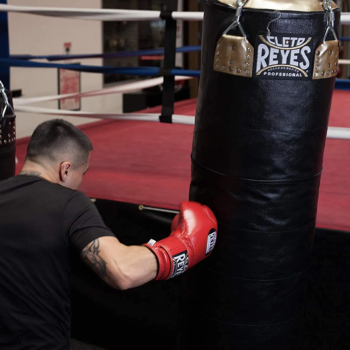 Cleto Reyes Unfilled 36"X15" Leather Heavy Punching Bag