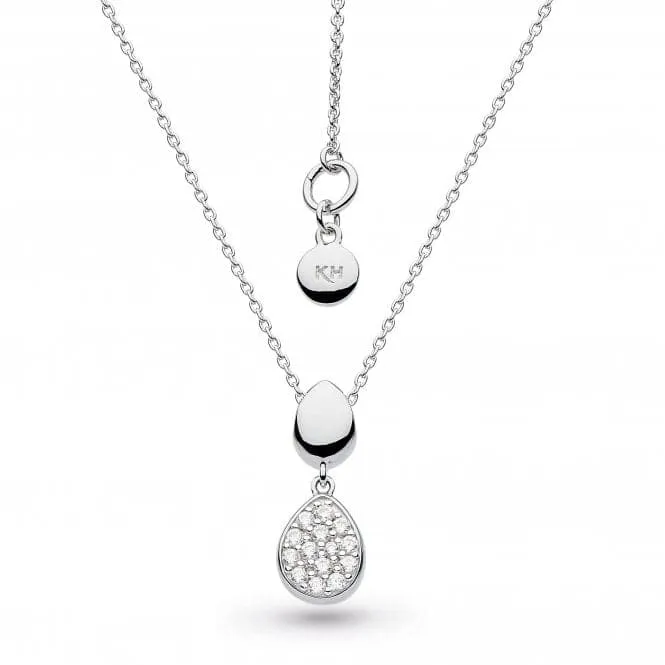 Coast Pebble Glisten Cubic Zirconia 18" Necklace 90188CZ