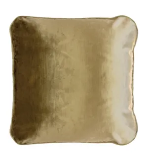 Coco Piped Velvet Cushions - Vintage Gold