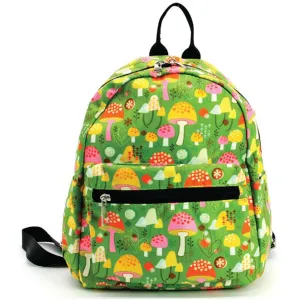 Comeco Mushroom Motif Polyester Mini Backpack