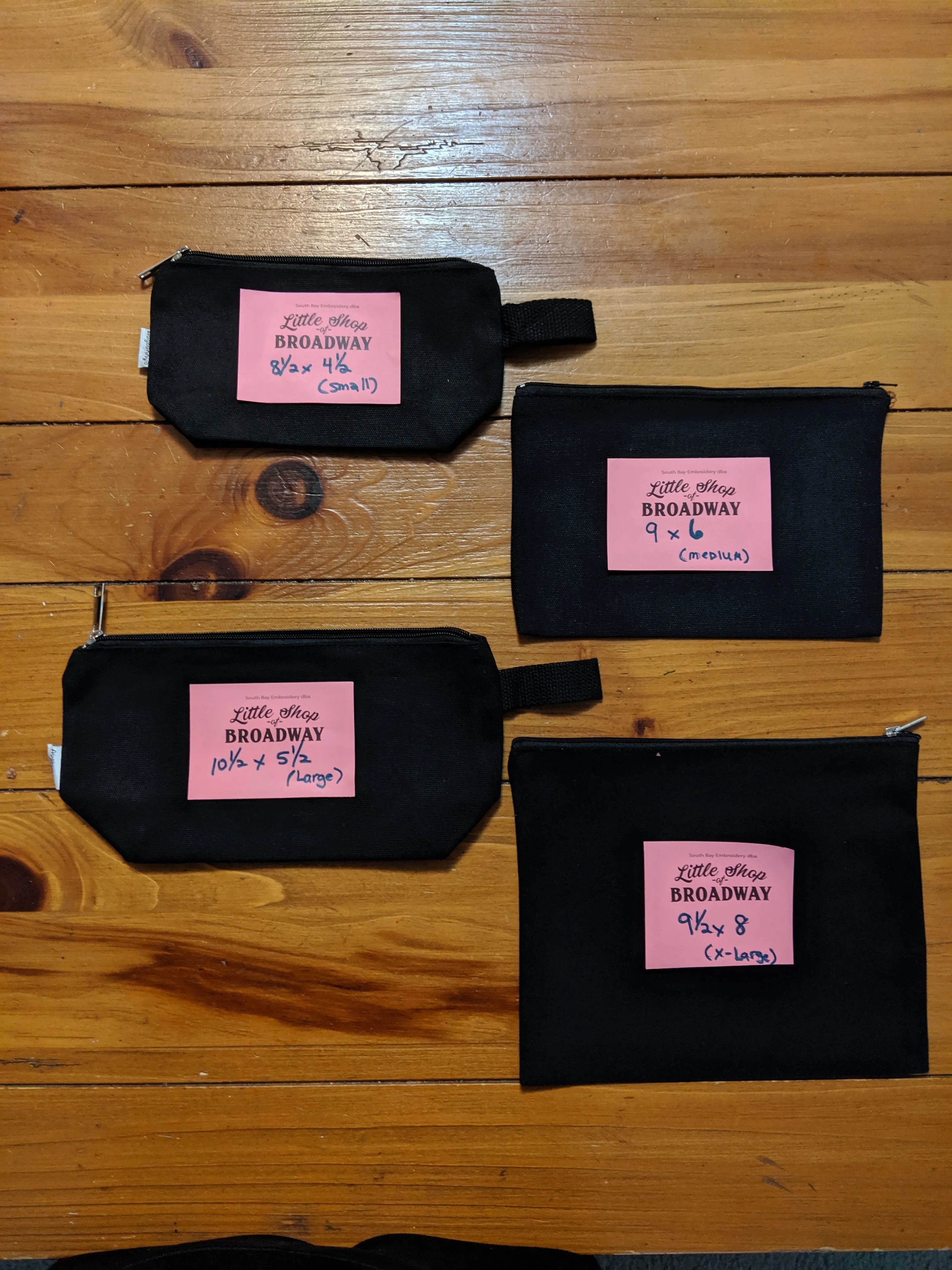 Custom Stage Makeup Bags