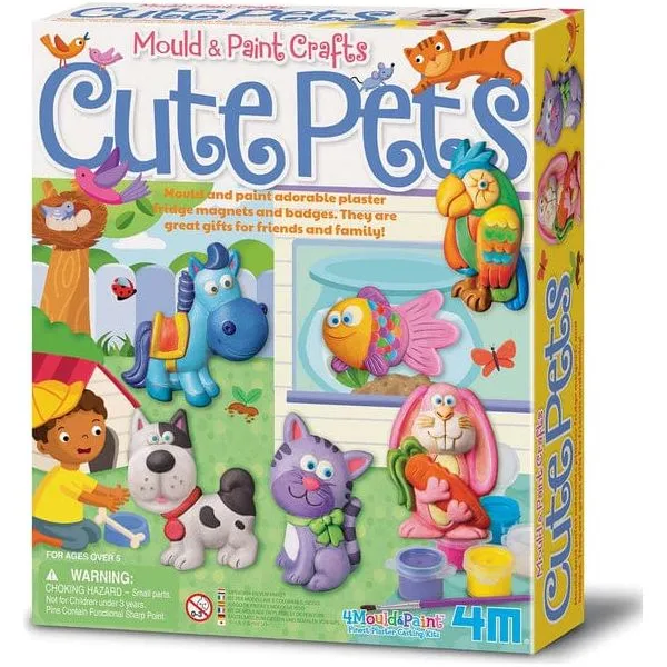 Cute Pets: Mould & Paint Kit