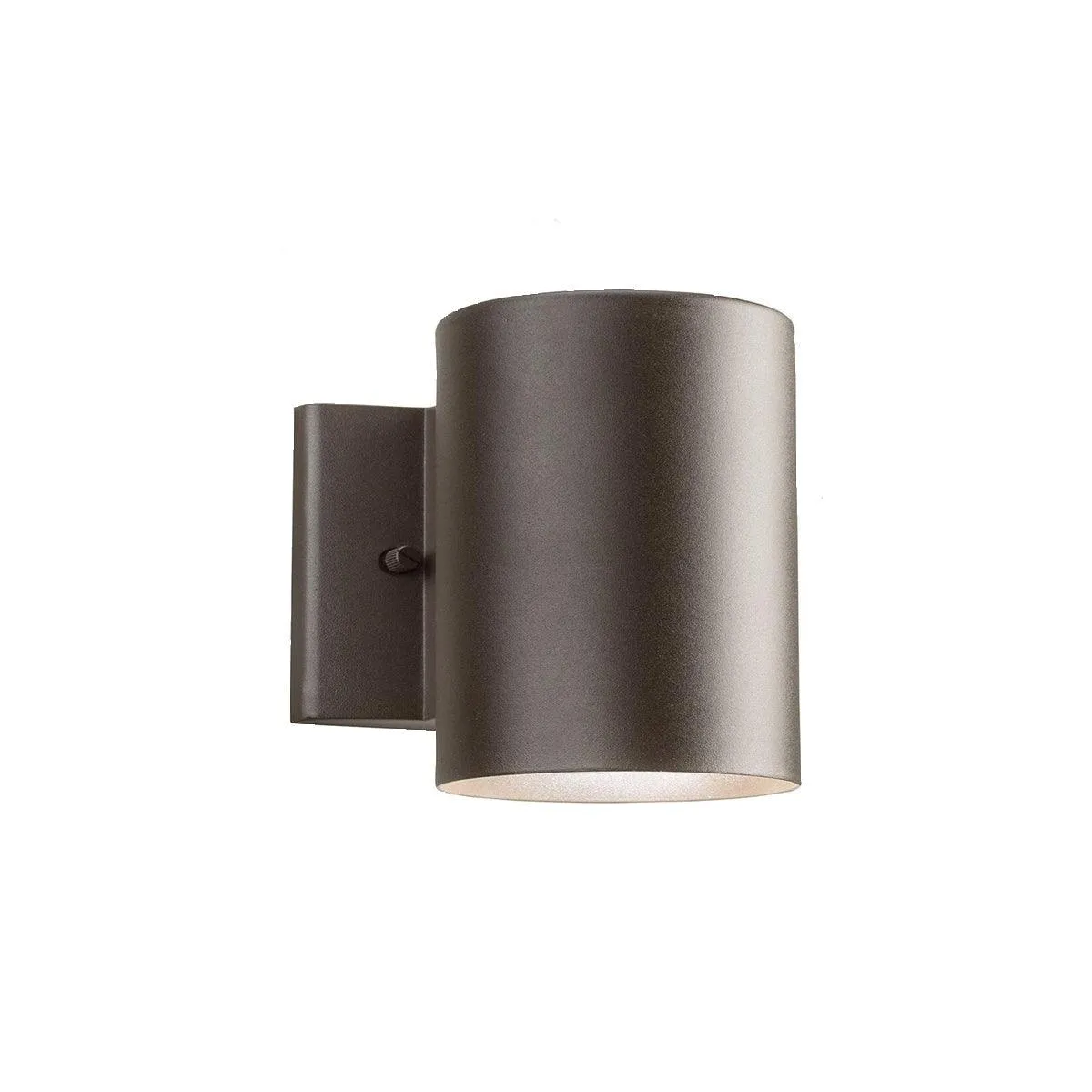 Cylinder 7'' LED Outdoor Wall Light, Up or Down, 350 Lumens, 3000K, Bronze Finish