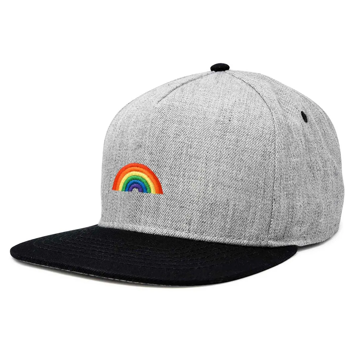 Dalix Rainbow Snapback Hat