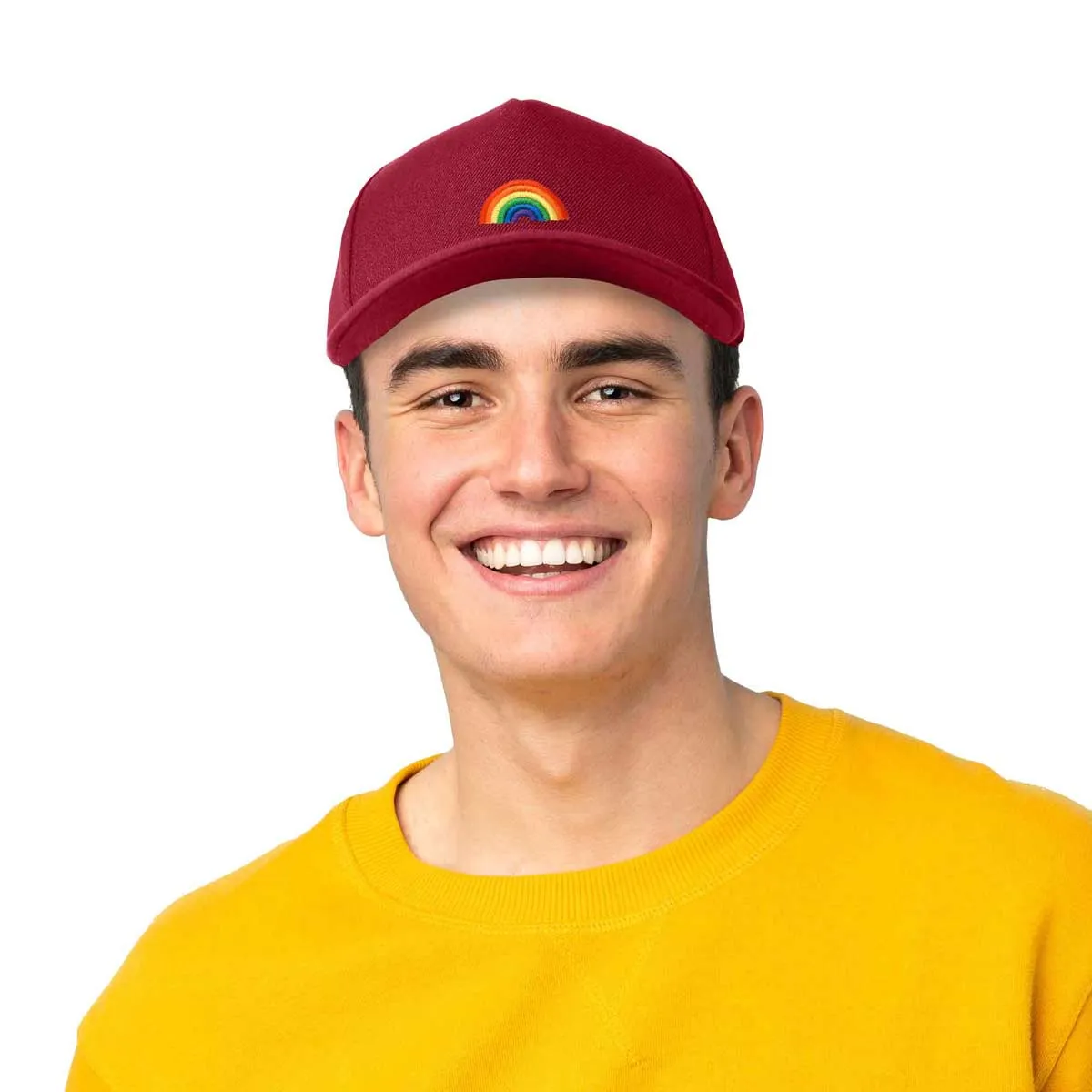 Dalix Rainbow Snapback Hat