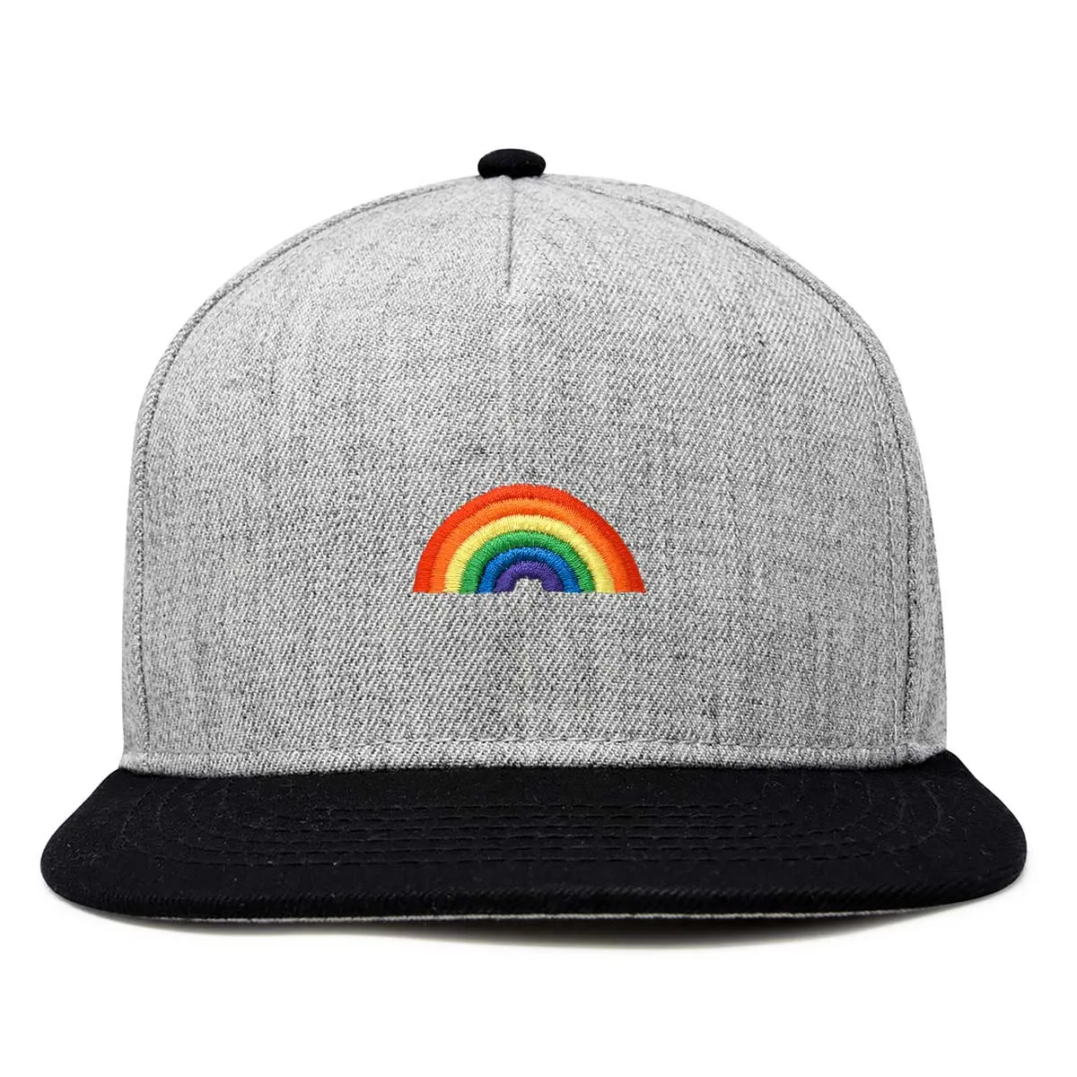 Dalix Rainbow Snapback Hat