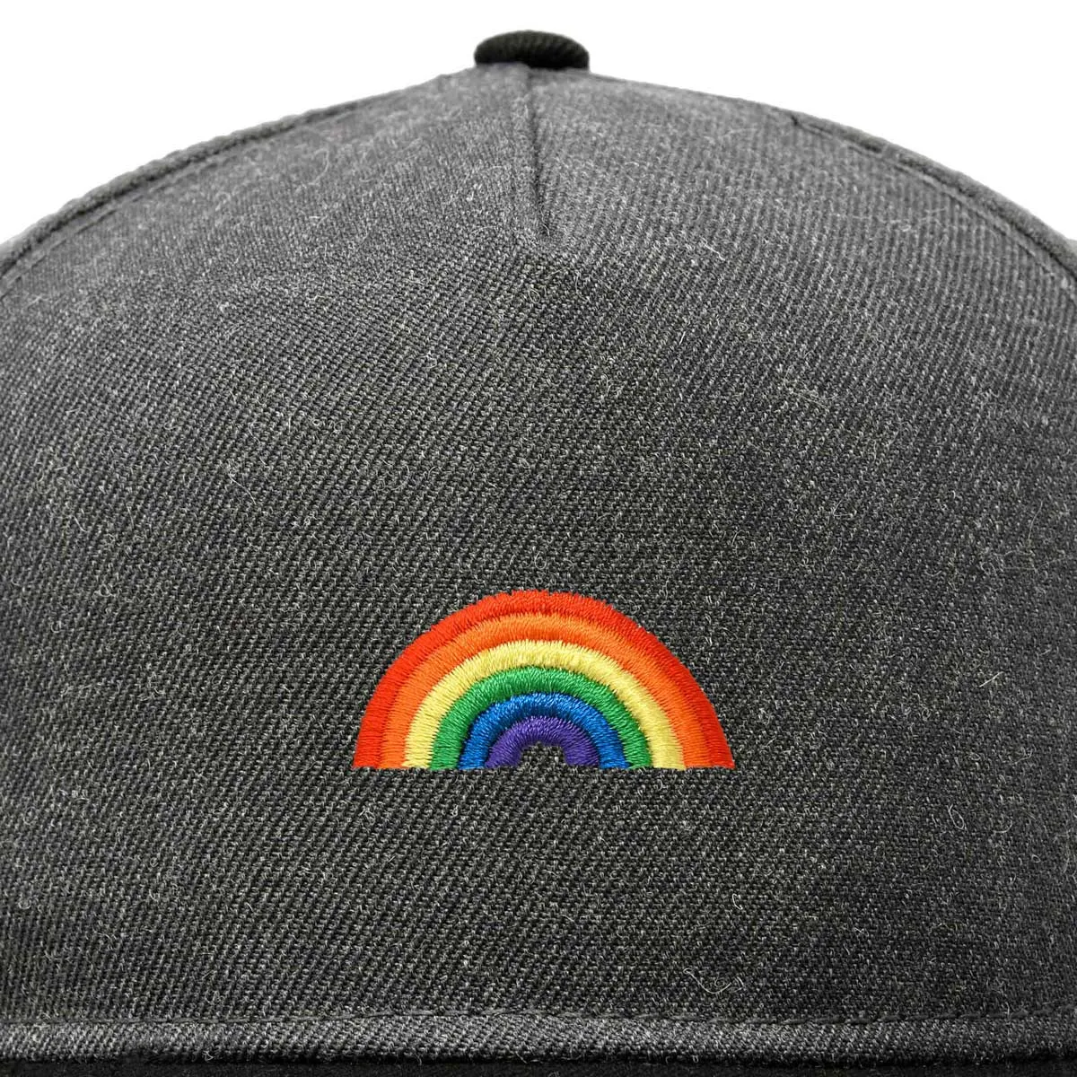 Dalix Rainbow Snapback Hat