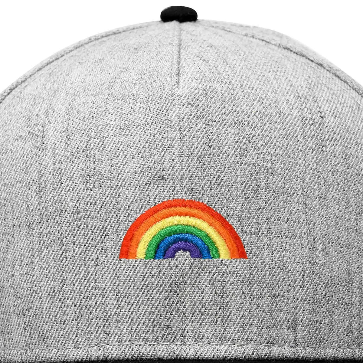 Dalix Rainbow Snapback Hat