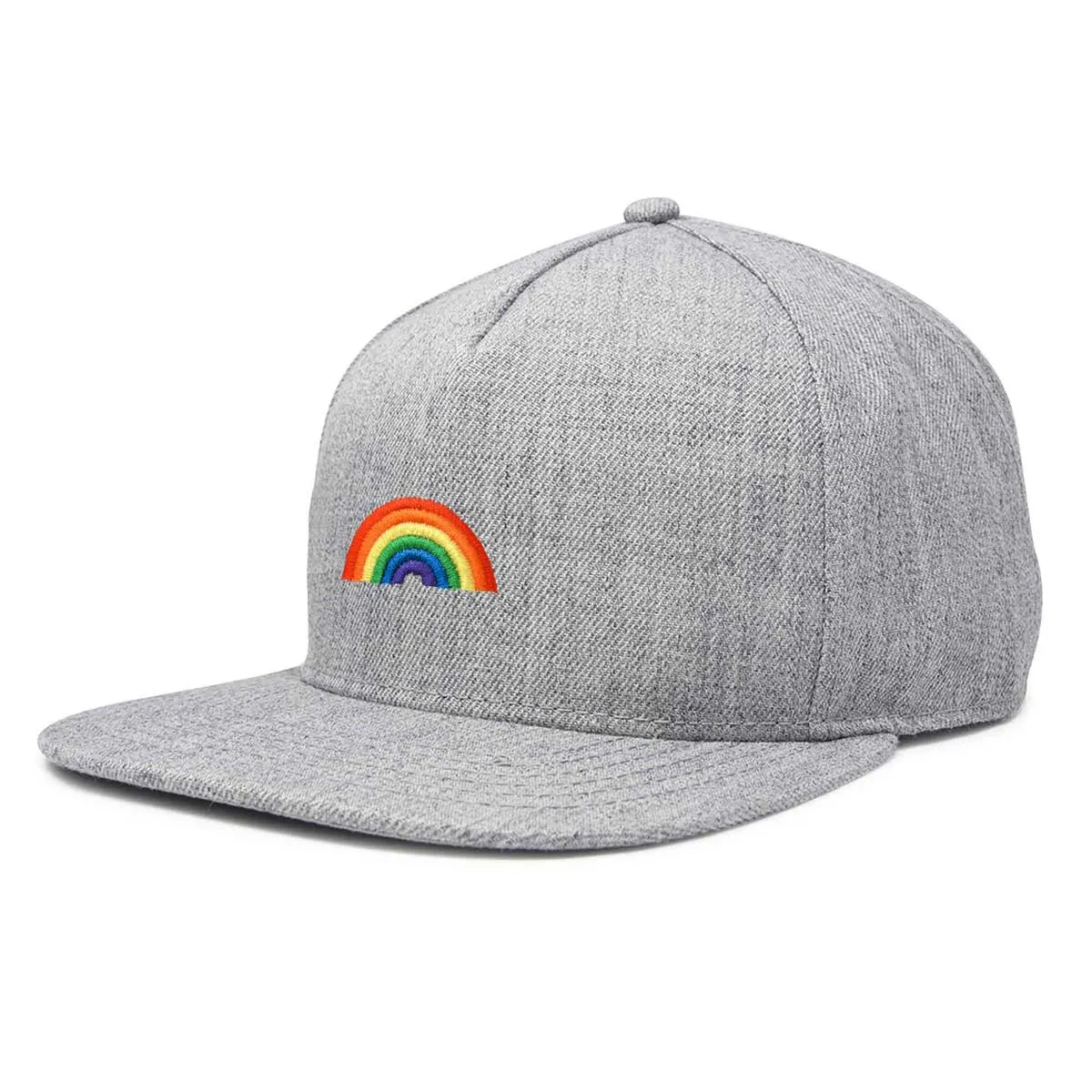 Dalix Rainbow Snapback Hat