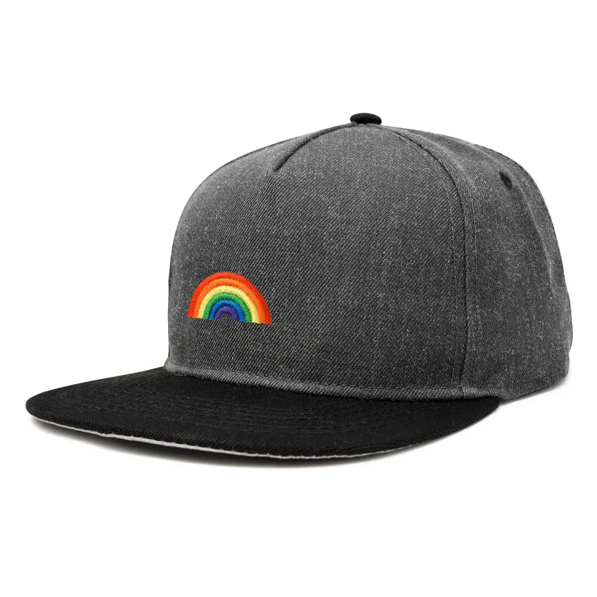 Dalix Rainbow Snapback Hat