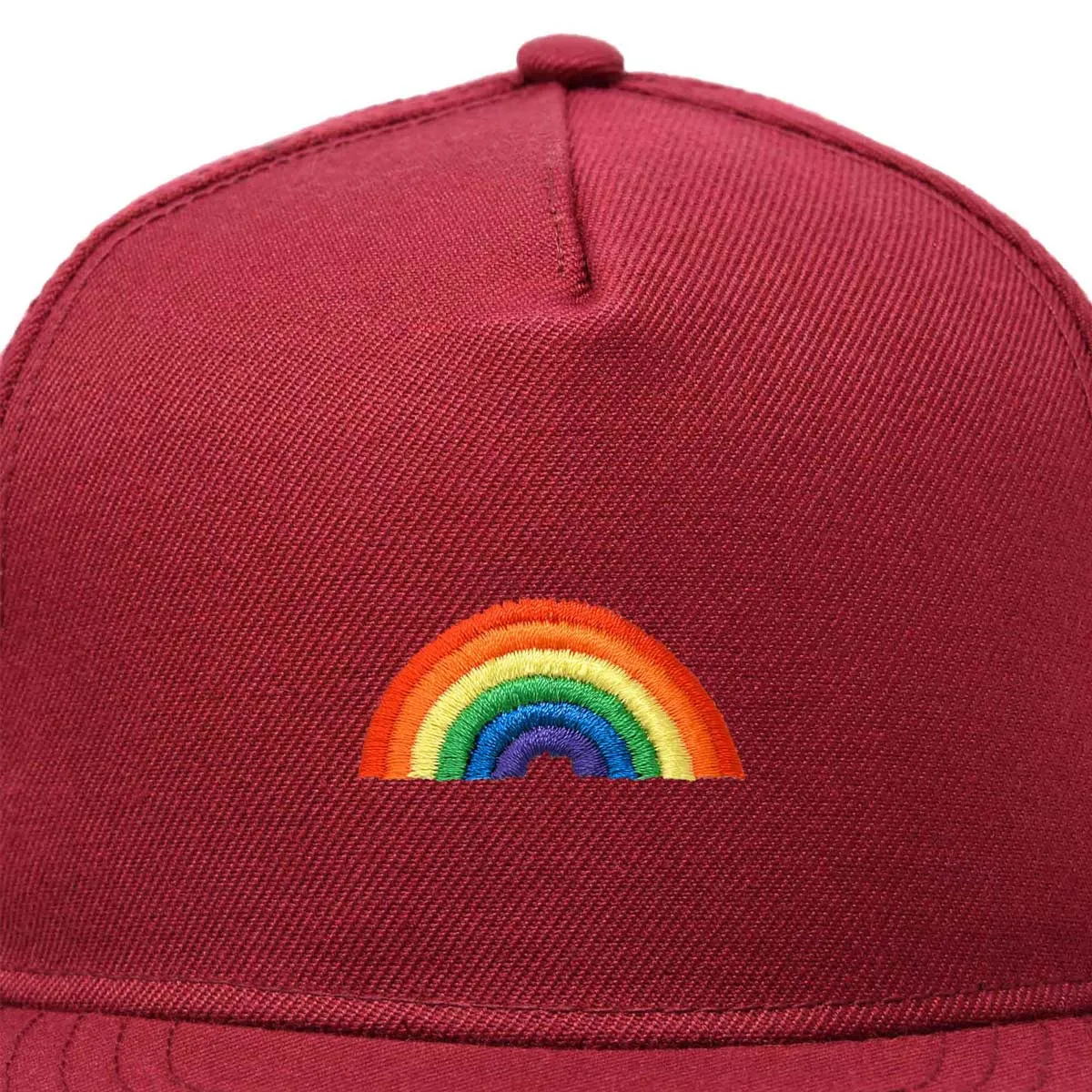 Dalix Rainbow Snapback Hat