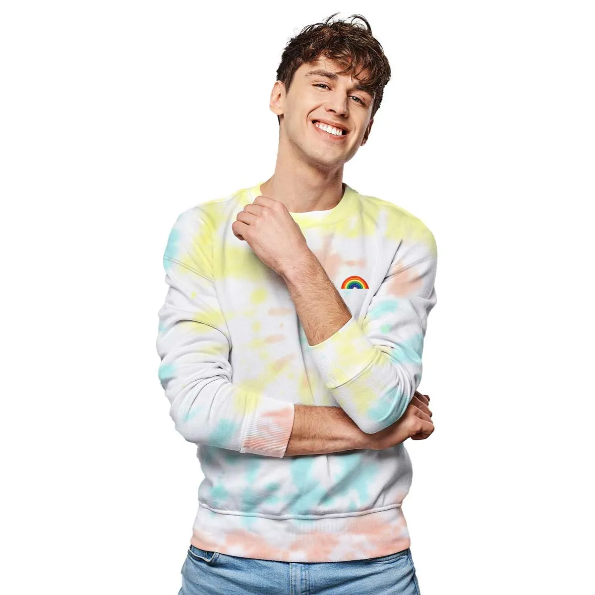 Dalix Rainbow Sweatshirt