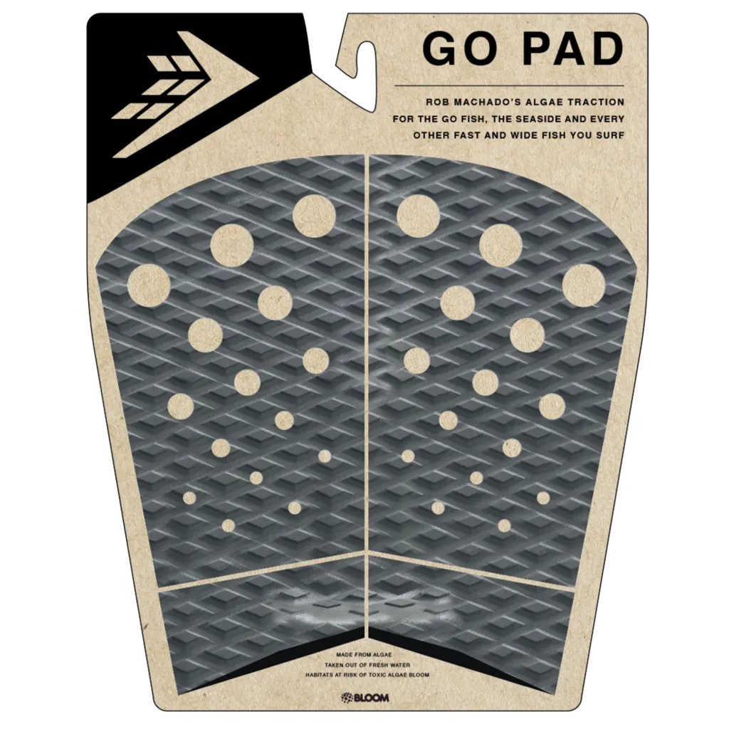 Deck pads - Firewire - 4 Piece Go Pad Traction - Charcoal/Black