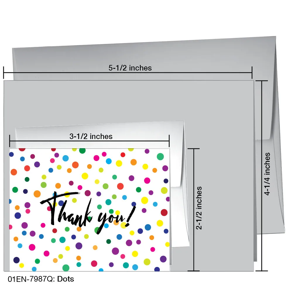 Dots, Greeting Card (7987Q)