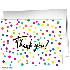 Dots, Greeting Card (7987Q)