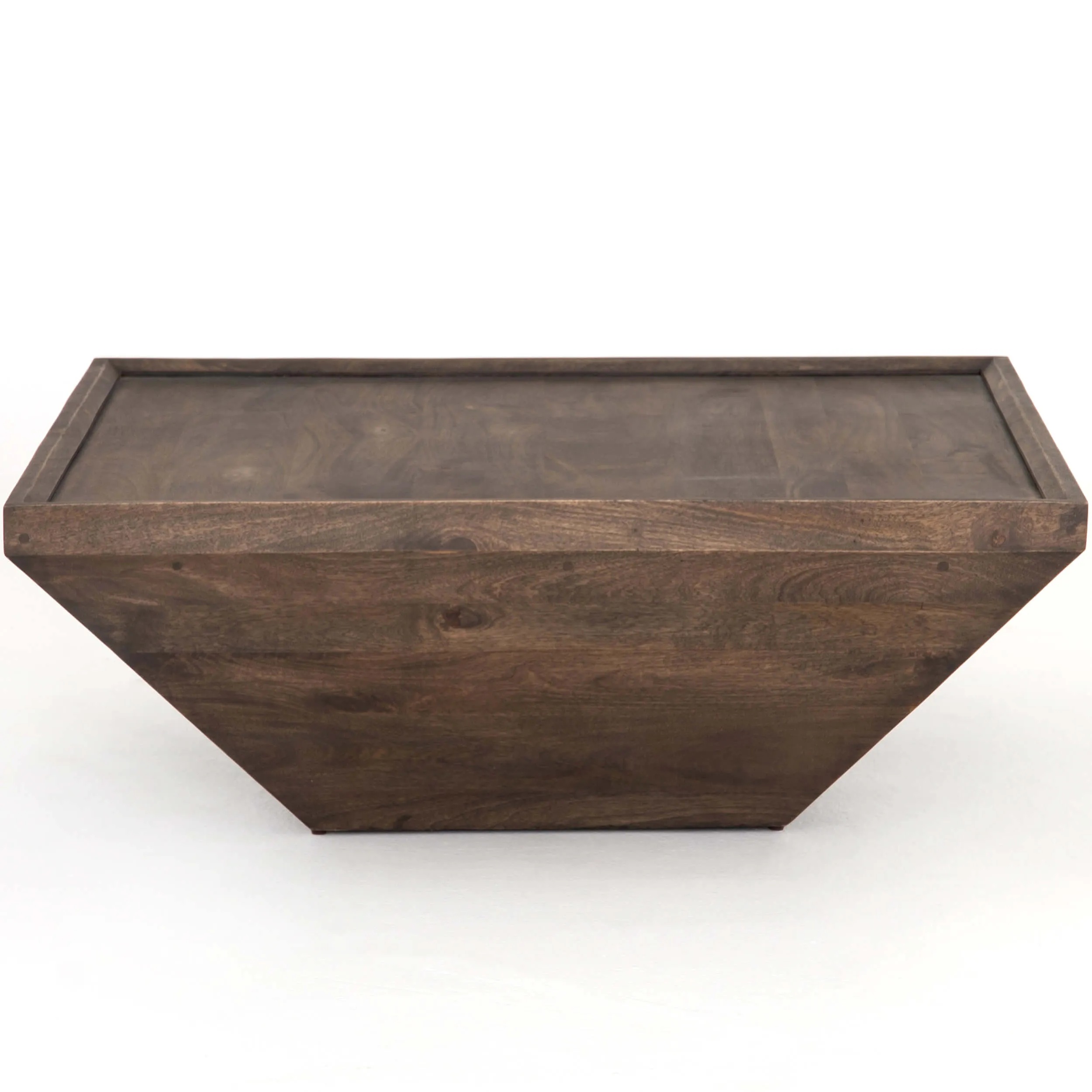 Drake Coffee Table, Aged Brown