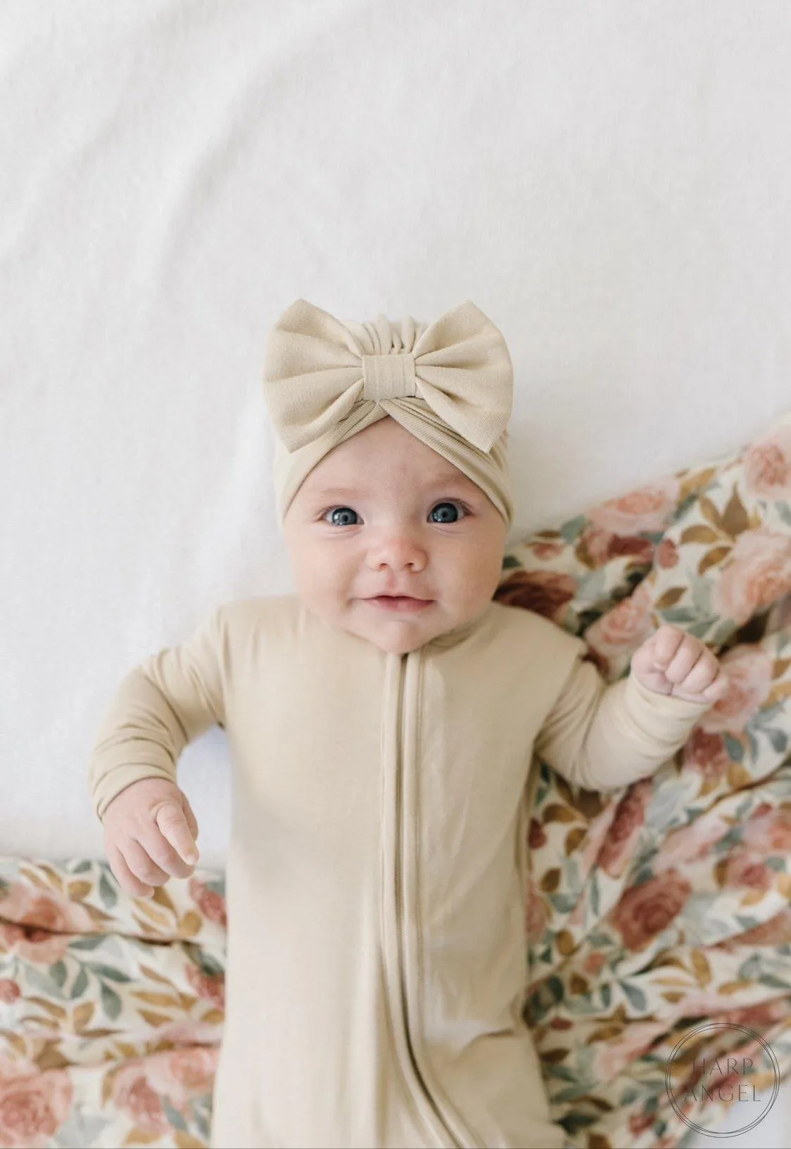 Dusty Pink Floral Muslin Swaddle Blanket