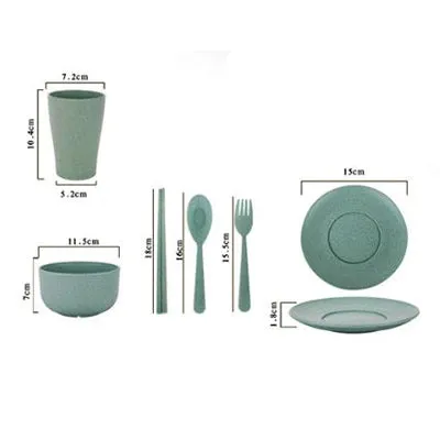 Eco-Friendly 6 Pieces Cutlery Set