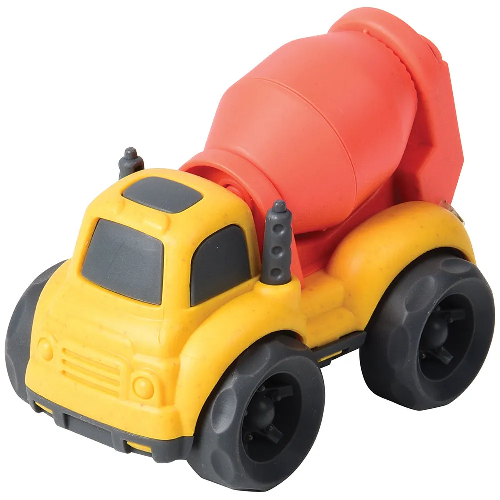 Eco-Friendly Construction Vehicles | 4-Piece Compostable Vehicle Set