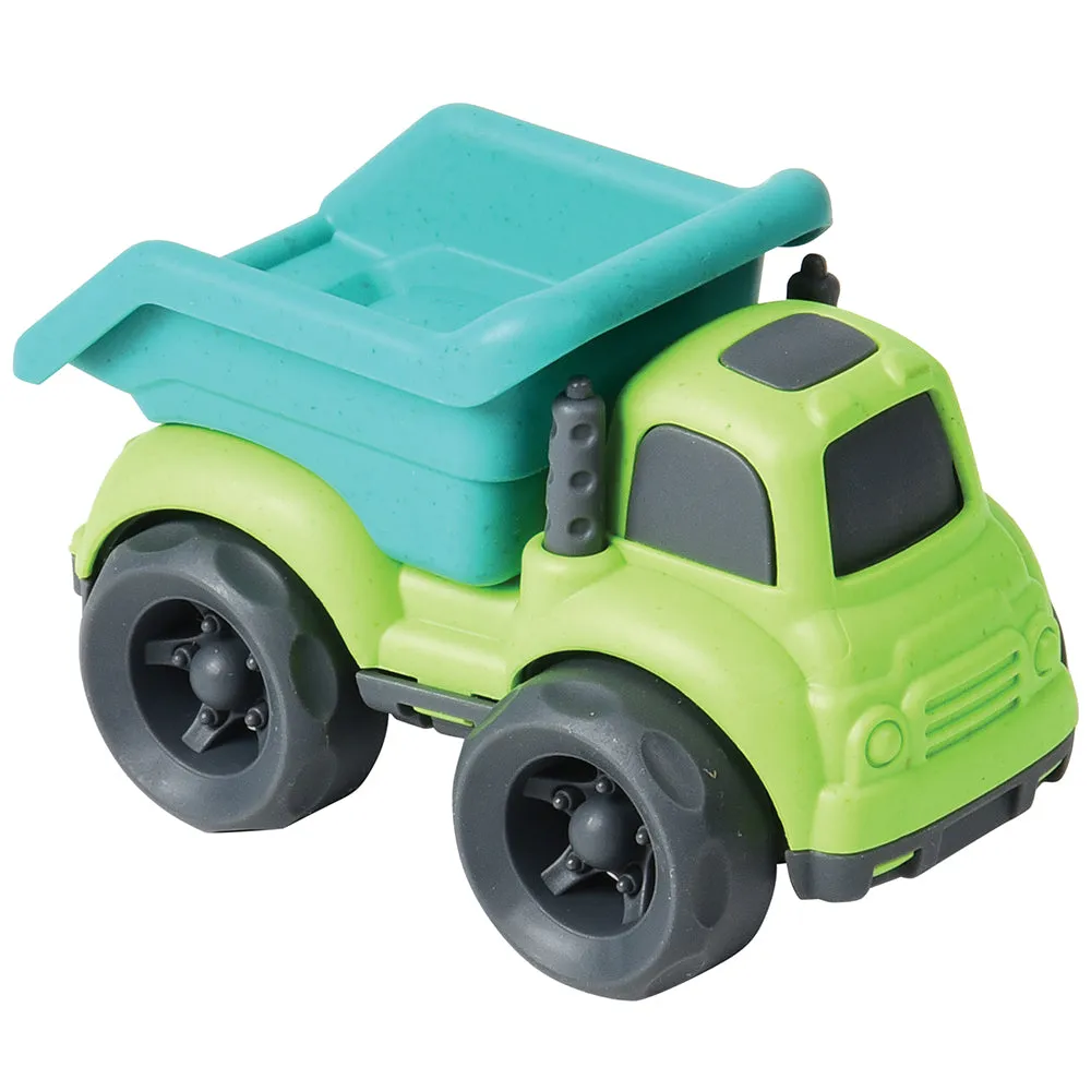 Eco-Friendly Construction Vehicles | 4-Piece Compostable Vehicle Set