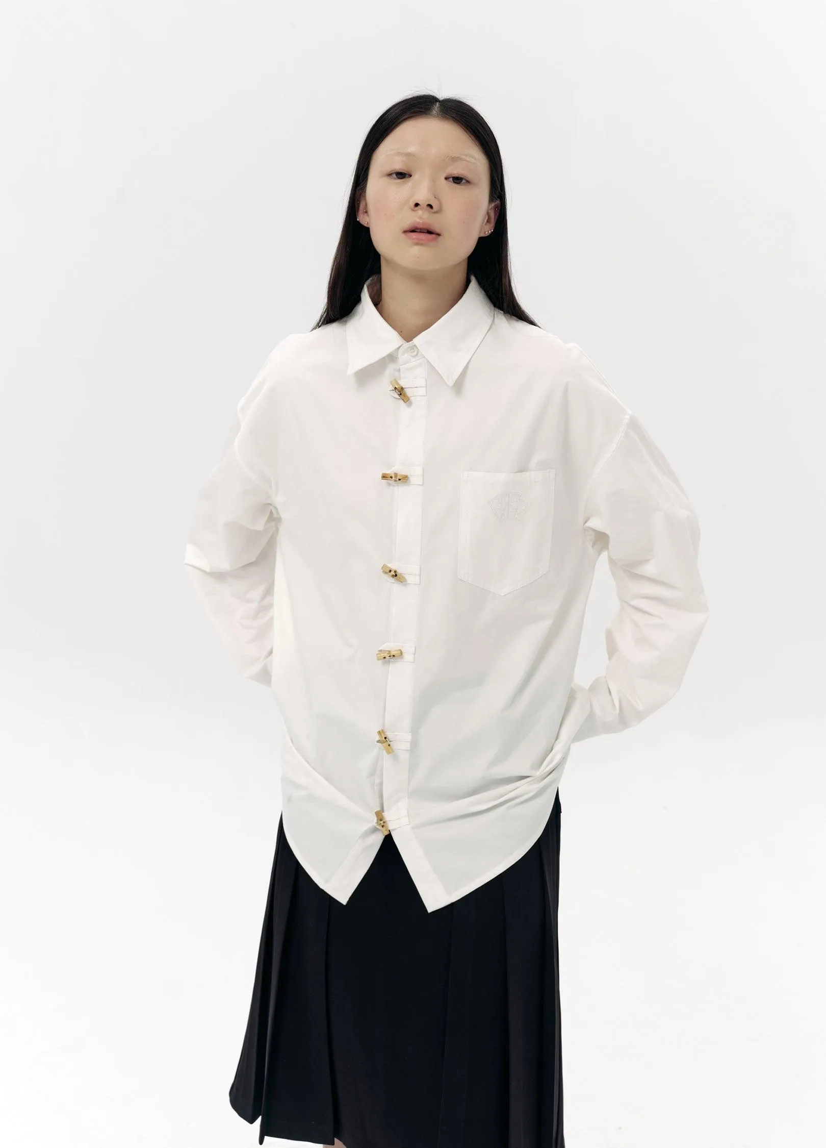 Eco-Friendly Cotton Bamboo Button Shirt