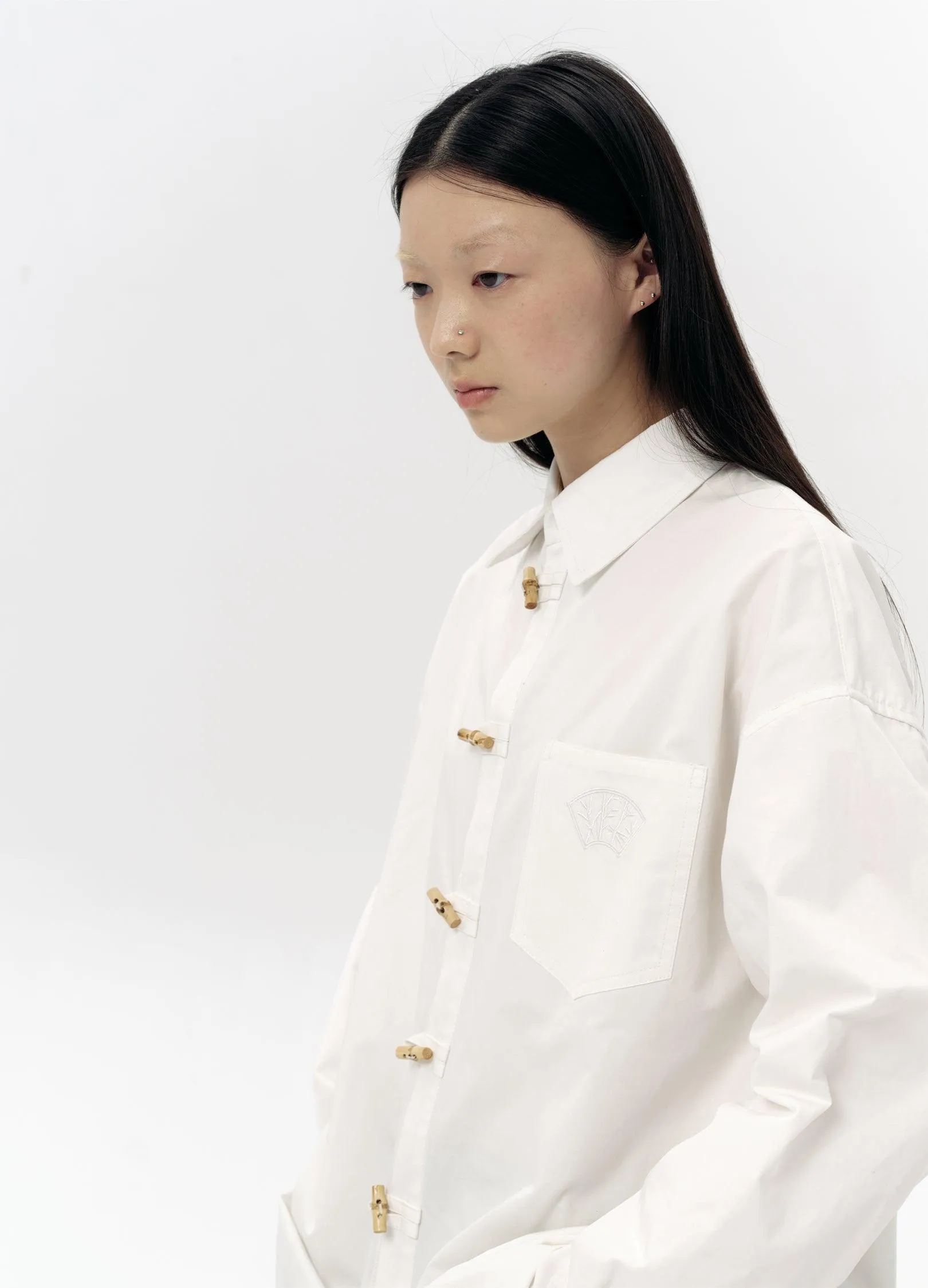 Eco-Friendly Cotton Bamboo Button Shirt