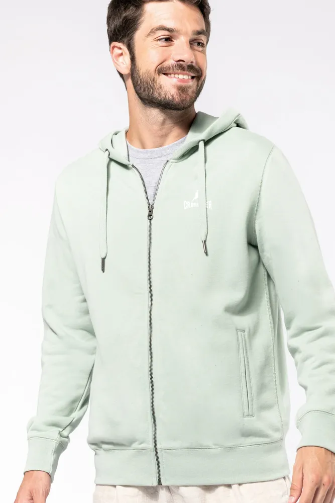 Eco-Friendly French Terry Zip Hoodie