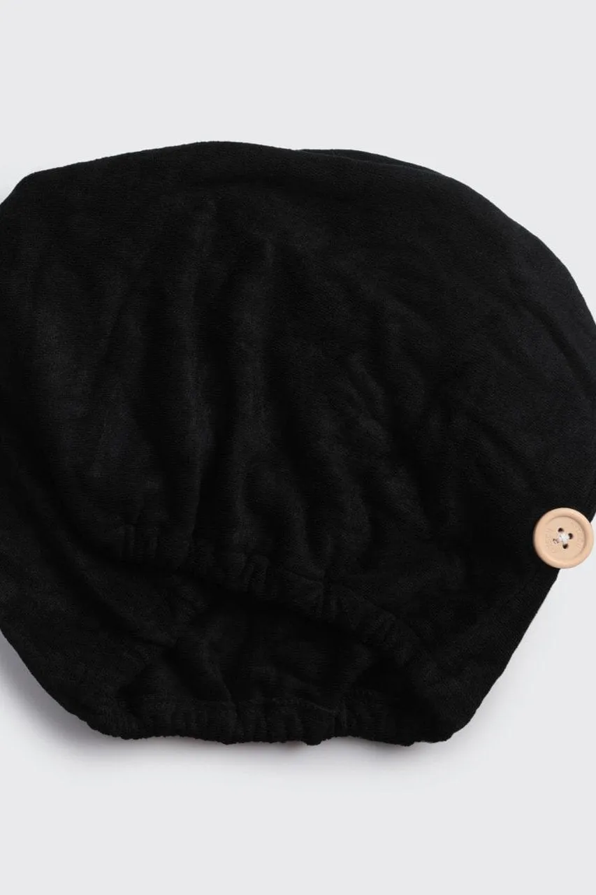 Eco-Friendly Hair Towel - Black