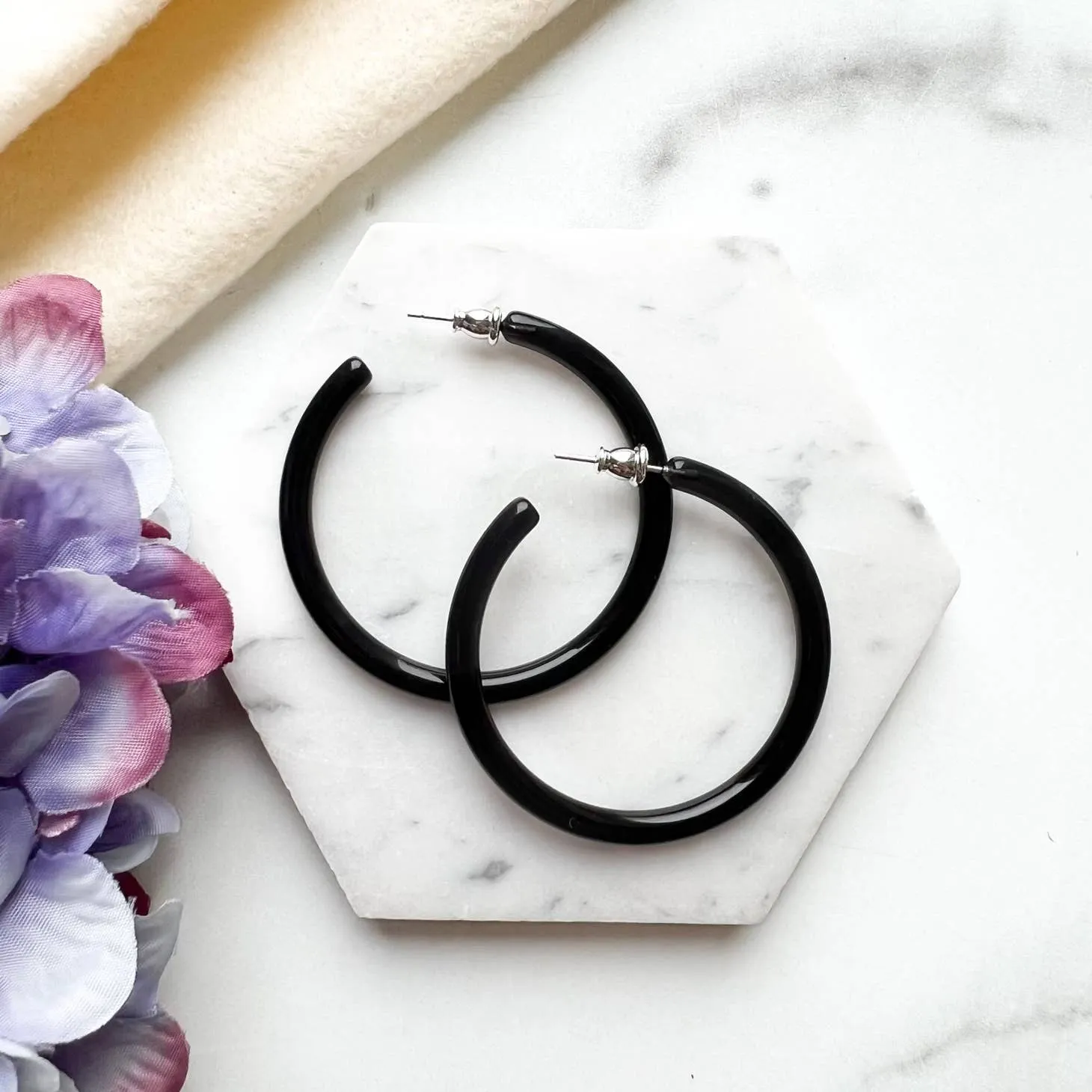 Eco-friendly Hoop Earrings