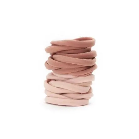 Eco-Friendly Nylon Elastics - Blush