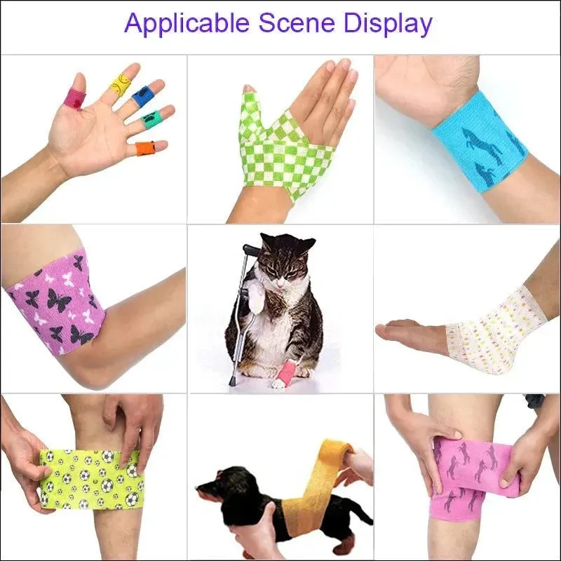 Eco-Friendly Pet Paw Wraps - 6-Pack