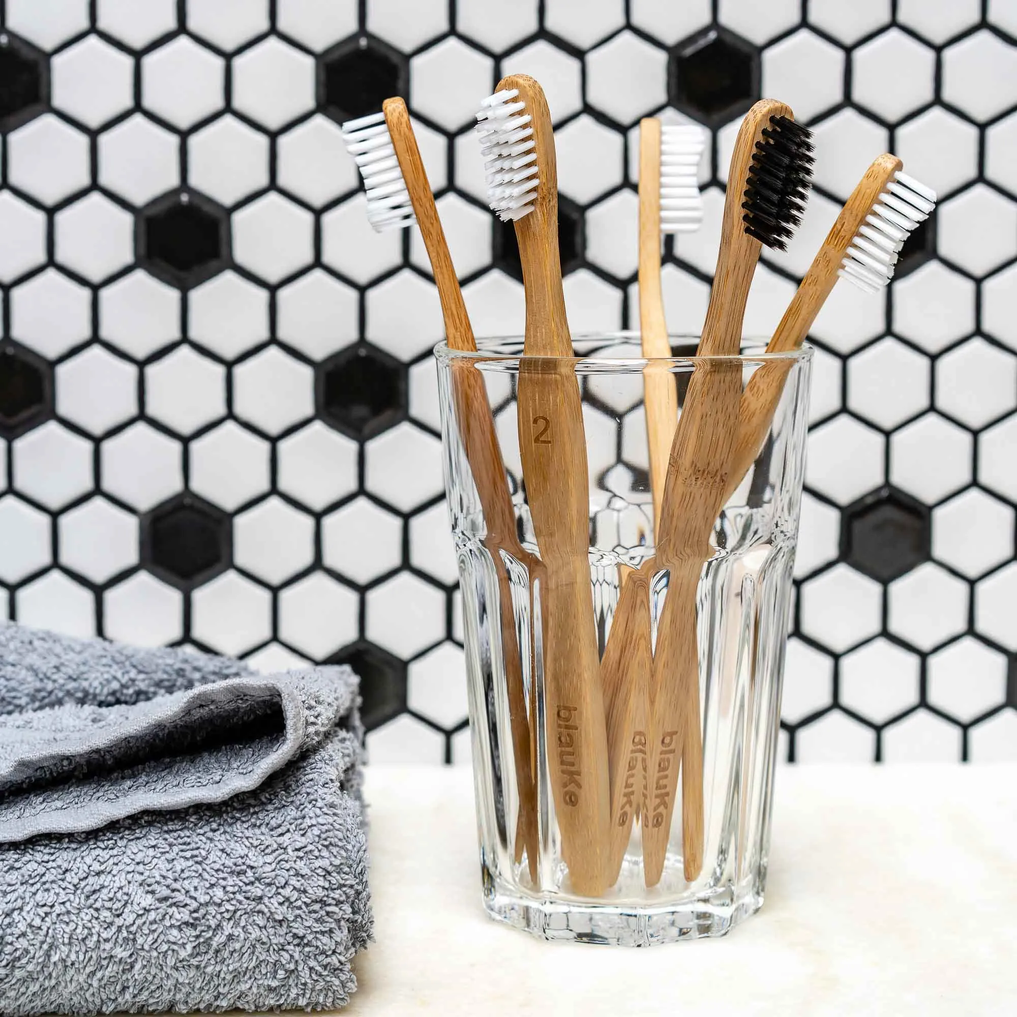 Eco-Friendly Toothbrushes - Set of Five