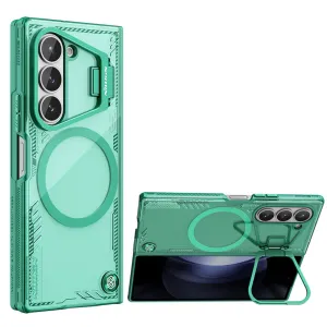 Eco-Friendly Transparent Bio-based Business Phone Case With Stand for Samsung Galaxy Z Fold 6