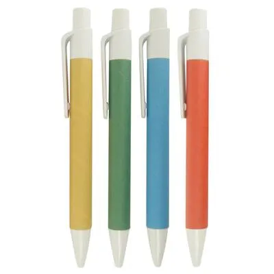 Eco Friendly White Clickable Pen