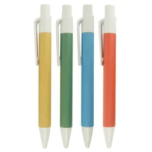 Eco Friendly White Clickable Pen