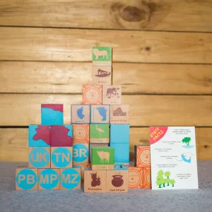 Eco-Friendly Wooden India Blocks