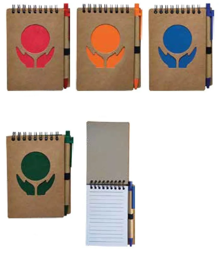 Eco Mini Notepad with Pen