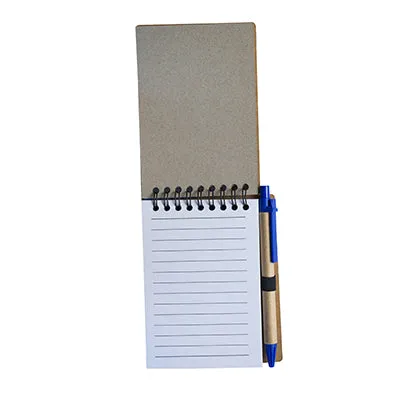 Eco Mini Notepad with Pen