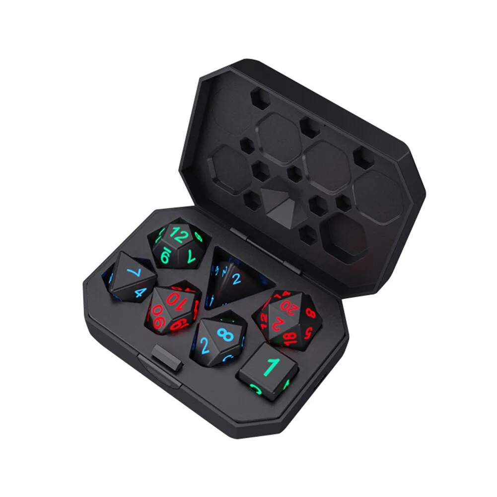 Electronic Luminous LED DND Dice Set