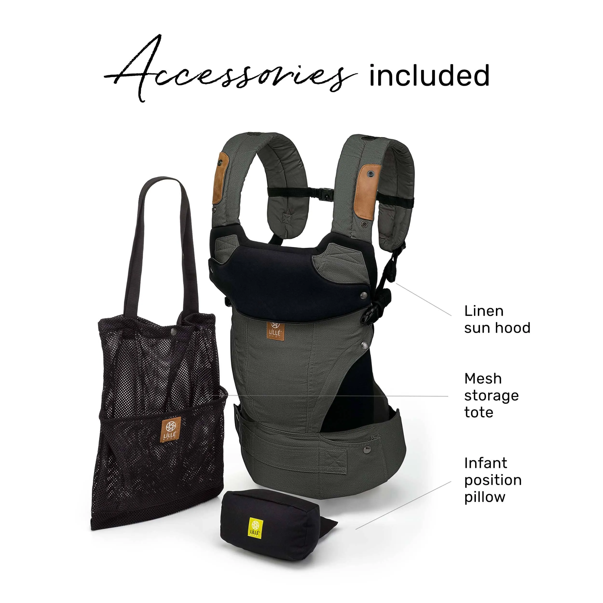 Elevate 6-in-1 Baby Carrier - Pewter