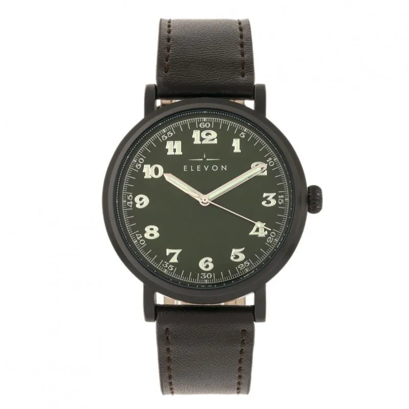 Elevon Felix Leather-Band Watch