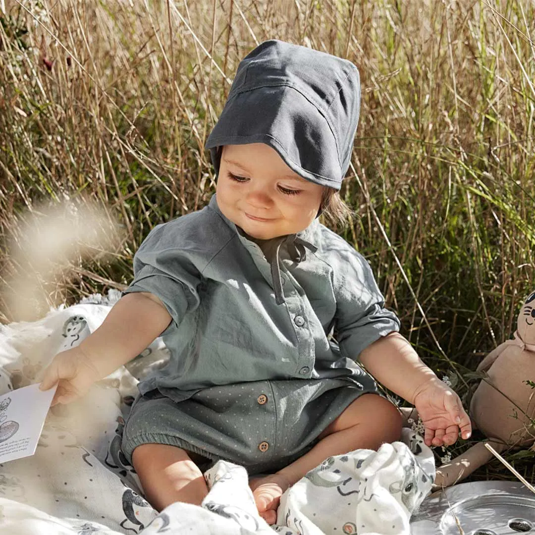 Elodie Details Baby Bonnet - Juniper Blue