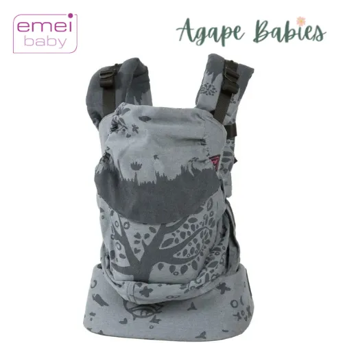 Emeibaby Wrap Conversion Toddler  Carrier - Full Treemei Dark Grey