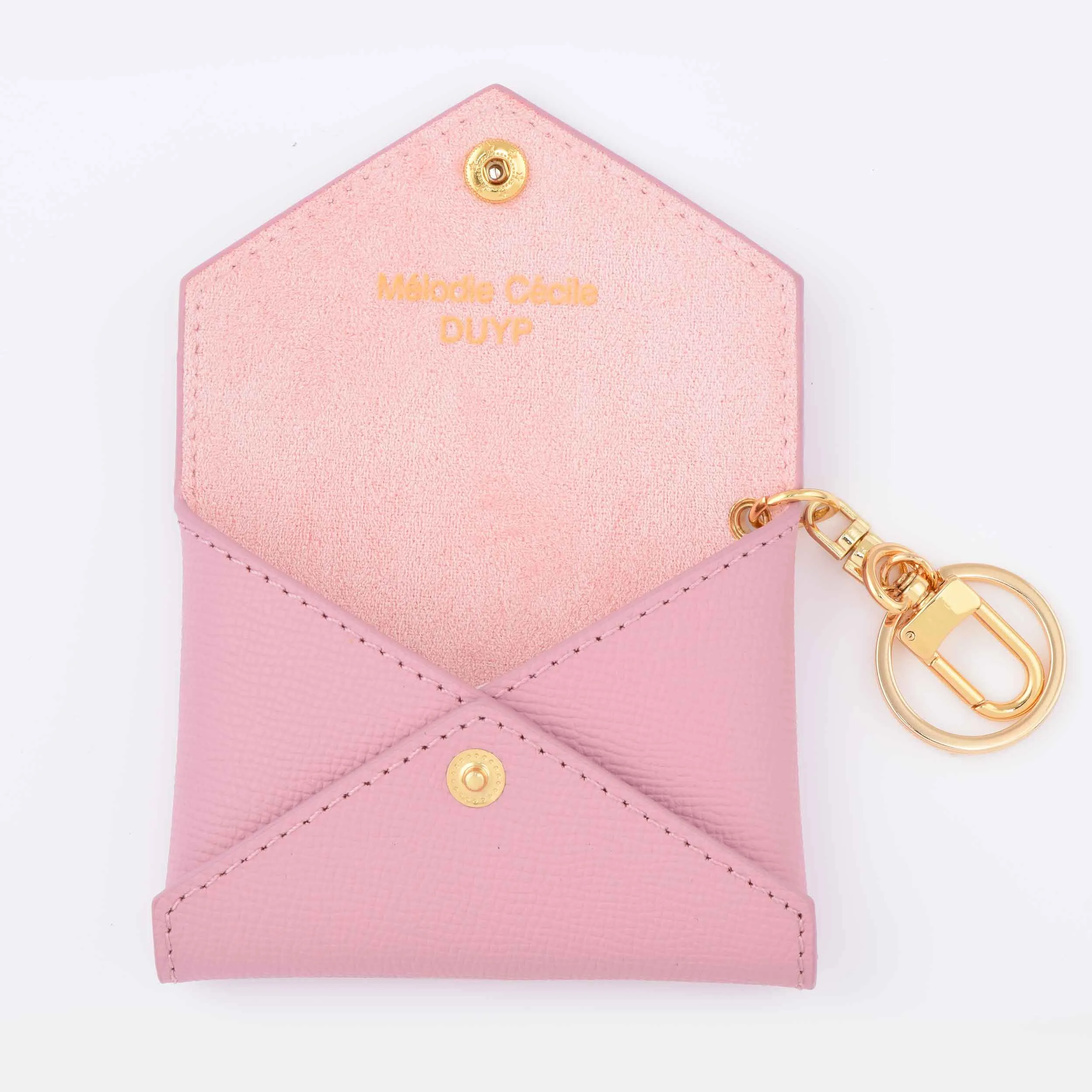 EPSOM LEATHER MINI ENVELOPE BAG CHARM CARD HOLDER